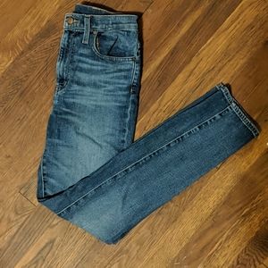 Madewell Highrise Slim Boy Jeans